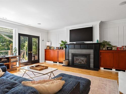 36 Highland Drive, Truro, NS - Indoor Photo Showing Living Room With Fireplace