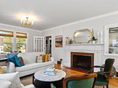 36 Highland Drive, Truro, NS - Indoor Photo Showing Living Room With Fireplace