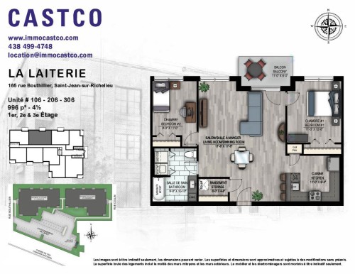 Floor Plan - 306-165 Rue Bouthillier N., Saint-Jean-Sur-Richelieu, QC - Other
