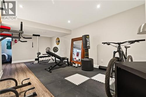 150 Davidson Boulevard, Dundas, ON - Indoor Photo Showing Gym Room