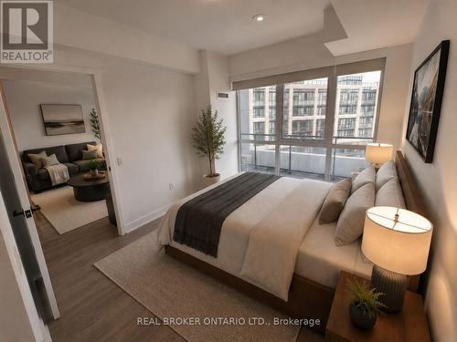 608 - 50 George Butchart Drive, Toronto, ON - Indoor Photo Showing Bedroom