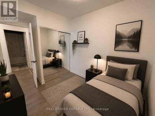 608 - 50 George Butchart Drive, Toronto, ON - Indoor Photo Showing Bedroom