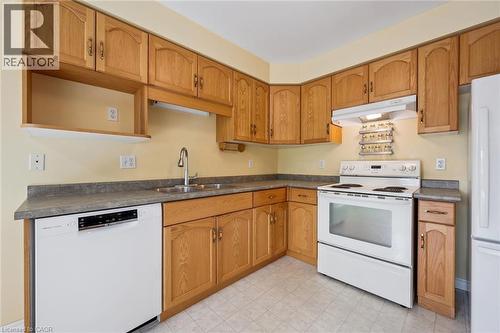 46 Terraview Crescent, Guelph, ON - Indoor Photo Showing Kitchen With Double Sink