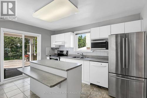 166 Winther Avenue, Ottawa, ON - Indoor Photo Showing Kitchen With Double Sink