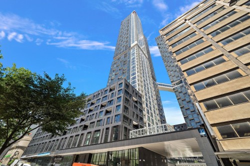 Front of Structure - 5712-1210 Rue Jeanne-Mance, Montréal (Ville-Marie), QC - Outdoor With Facade