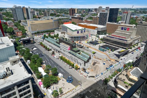Overall view - 5712-1210 Rue Jeanne-Mance, Montréal (Ville-Marie), QC - Outdoor With View
