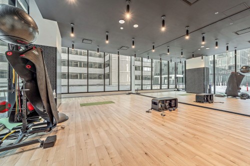 Other - 5712-1210 Rue Jeanne-Mance, Montréal (Ville-Marie), QC - Indoor Photo Showing Gym Room
