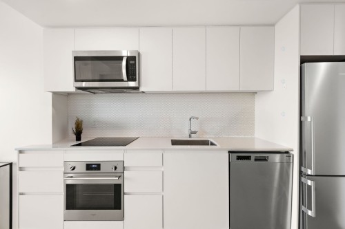 Kitchen - 5712-1210 Rue Jeanne-Mance, Montréal (Ville-Marie), QC - Indoor Photo Showing Kitchen