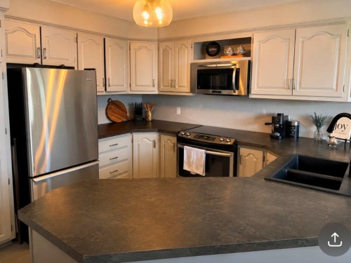 Cuisine - 361 Rue Aumais, Sainte-Anne-De-Bellevue, QC - Indoor Photo Showing Kitchen With Double Sink