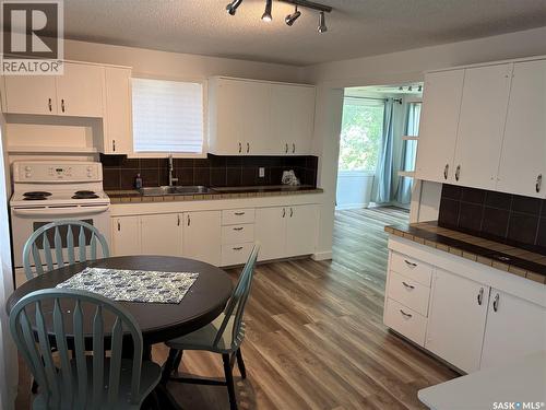 301 1St Avenue Se, Wadena, SK - Indoor Photo Showing Kitchen With Double Sink