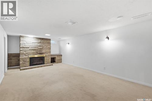 229 Anderson Crescent, Saskatoon, SK - Indoor With Fireplace