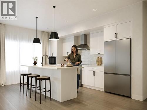 Interior Rendering - 430 Arrowleaf Rise, Coldstream, BC - Indoor Photo Showing Kitchen With Upgraded Kitchen