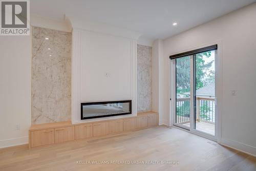 37 Wesley Avenue, Mississauga, ON - Indoor With Fireplace