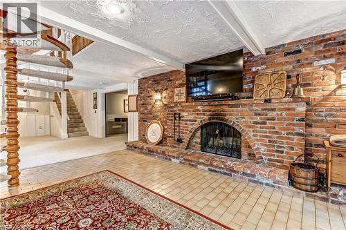 19 Oakley Road, Brantford, ON - Indoor With Fireplace