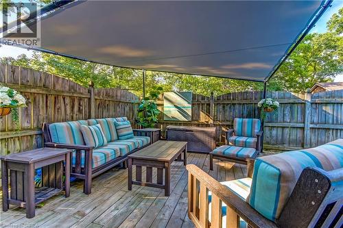19 Oakley Road, Brantford, ON - Outdoor With Deck Patio Veranda With Exterior