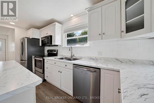 48 Bryden Avenue, Cornwall, ON - Indoor Photo Showing Kitchen With Double Sink