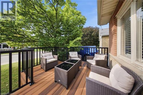 203 West 31St Street, Hamilton, ON - Outdoor With Deck Patio Veranda With Exterior