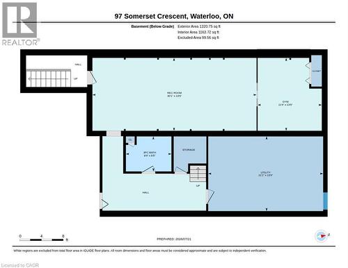 Floor plan - 97 Somerset Crescent, Waterloo, ON - Other