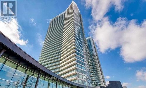 303 - 117 Mcmahon Drive, Toronto, ON - Outdoor With Balcony With Facade