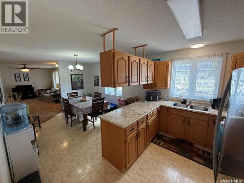705 Northridge Court, Shellbrook, SK - Indoor Photo Showing Kitchen With Double Sink