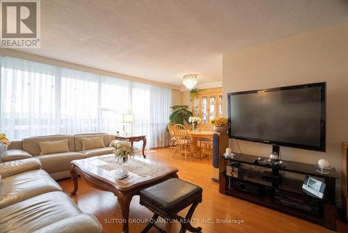 1810 - 11 Wincott Drive, Toronto, ON - Indoor Photo Showing Living Room