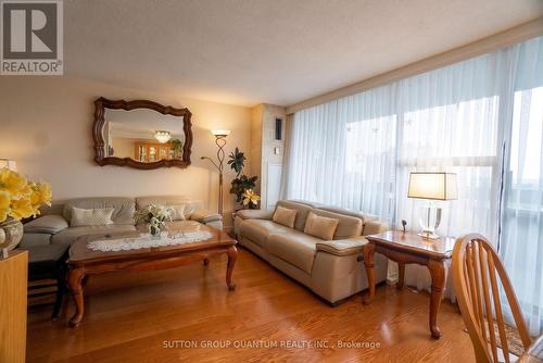 1810 - 11 Wincott Drive, Toronto, ON - Indoor Photo Showing Living Room