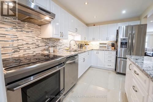 1810 - 11 Wincott Drive, Toronto, ON - Indoor Photo Showing Kitchen With Stainless Steel Kitchen With Upgraded Kitchen