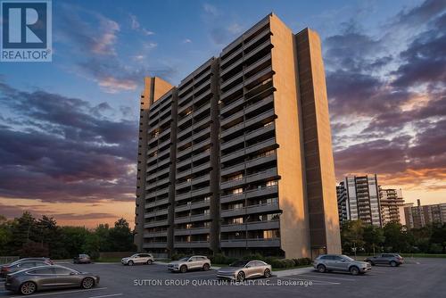 1810 - 11 Wincott Drive, Toronto, ON - Outdoor With Balcony With Facade