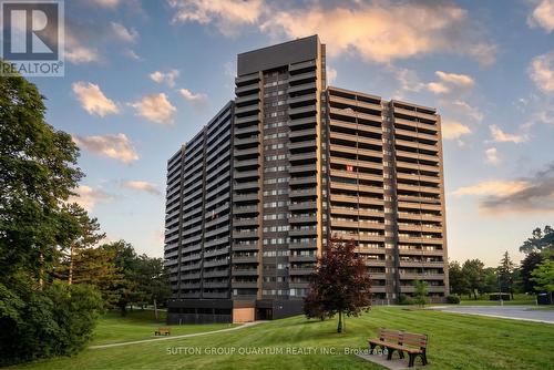 1810 - 11 Wincott Drive, Toronto, ON - Outdoor With Balcony With Facade