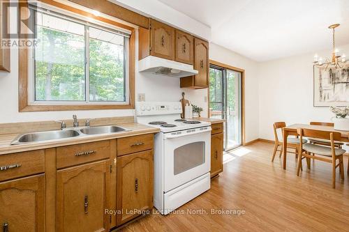 1928 Champlain Road, Tiny, ON - Indoor Photo Showing Kitchen With Double Sink