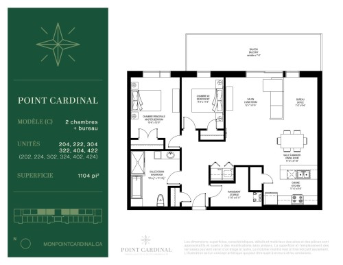 Plan (croquis) - 202-282 Rue Du Cardinal, Saint-Amable, QC 