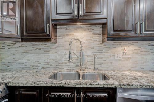 24 Snider Drive, Markham, ON - Indoor Photo Showing Kitchen With Double Sink With Upgraded Kitchen