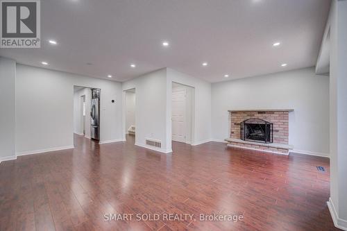 24 Snider Drive, Markham, ON - Indoor Photo Showing Living Room With Fireplace