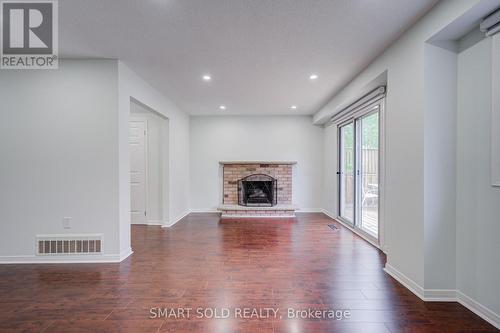 24 Snider Drive, Markham, ON - Indoor Photo Showing Living Room With Fireplace