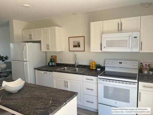 133 Noah Avenue, Dartmouth, NS - Indoor Photo Showing Kitchen With Double Sink