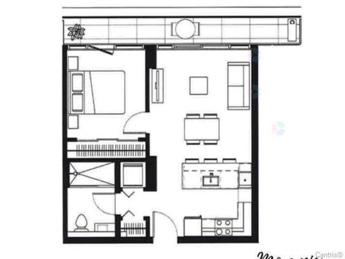 Plan (croquis) - 814-170 Rue Rioux, Montréal (Le Sud-Ouest), QC - Other