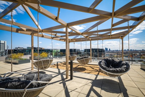 Terrasse - 814-170 Rue Rioux, Montréal (Le Sud-Ouest), QC - Outdoor With View