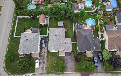 Extérieur - 1805 Rue Albani, Saint-Jérôme, QC - Outdoor With Above Ground Pool With View
