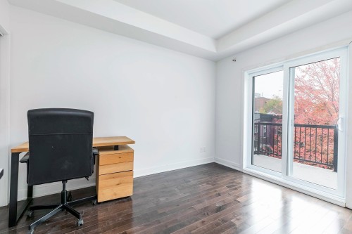 Bedroom - 403-1208 Rue Du Fort, Montréal (Ville-Marie), QC - Indoor Photo Showing Office