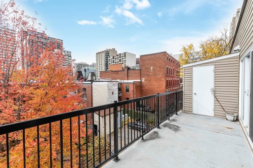 Balcony - 403-1208 Rue Du Fort, Montréal (Ville-Marie), QC - Outdoor With Exterior