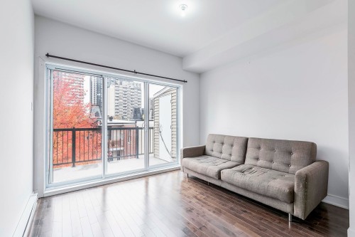 Living Room - 403-1208 Rue Du Fort, Montréal (Ville-Marie), QC - Indoor Photo Showing Living Room