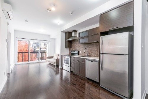 Kitchen - 403-1208 Rue Du Fort, Montréal (Ville-Marie), QC - Indoor Photo Showing Kitchen With Upgraded Kitchen