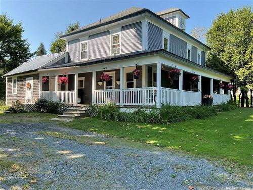 350 Debec Rd, Debec, NB - Outdoor With Deck Patio Veranda