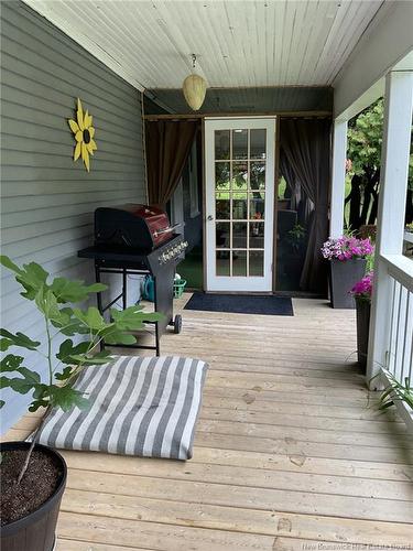 350 Debec Rd, Debec, NB - Outdoor With Deck Patio Veranda With Exterior