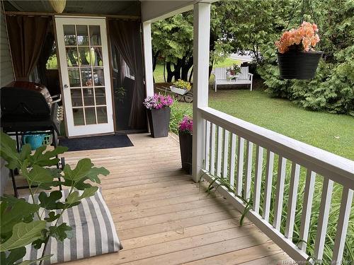 350 Debec Rd, Debec, NB - Outdoor With Deck Patio Veranda With Exterior