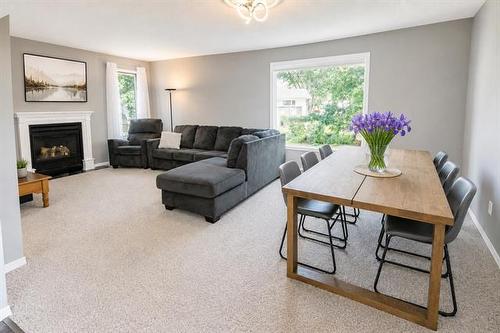 5 Connaught Pl, Pinawa, MB - Indoor Photo Showing Other Room With Fireplace