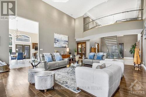 1409 Aberdeen Road, Champlain, ON - Indoor Photo Showing Living Room