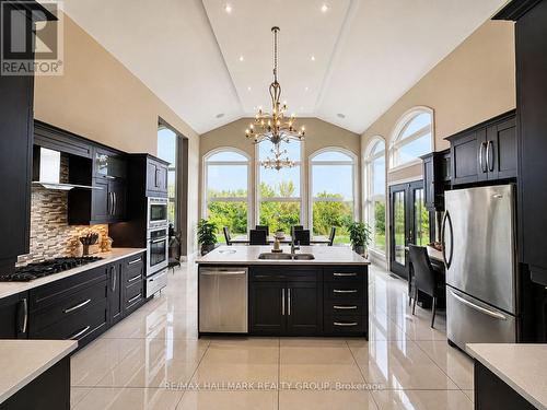 1409 Aberdeen Road, Champlain, ON - Indoor Photo Showing Kitchen With Double Sink With Upgraded Kitchen
