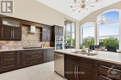 1409 Aberdeen Road, Champlain, ON - Indoor Photo Showing Kitchen With Double Sink With Upgraded Kitchen