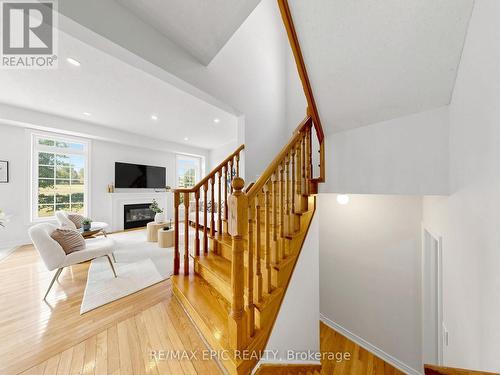 74 Dewpoint Road, Vaughan, ON - Indoor Photo Showing Other Room With Fireplace